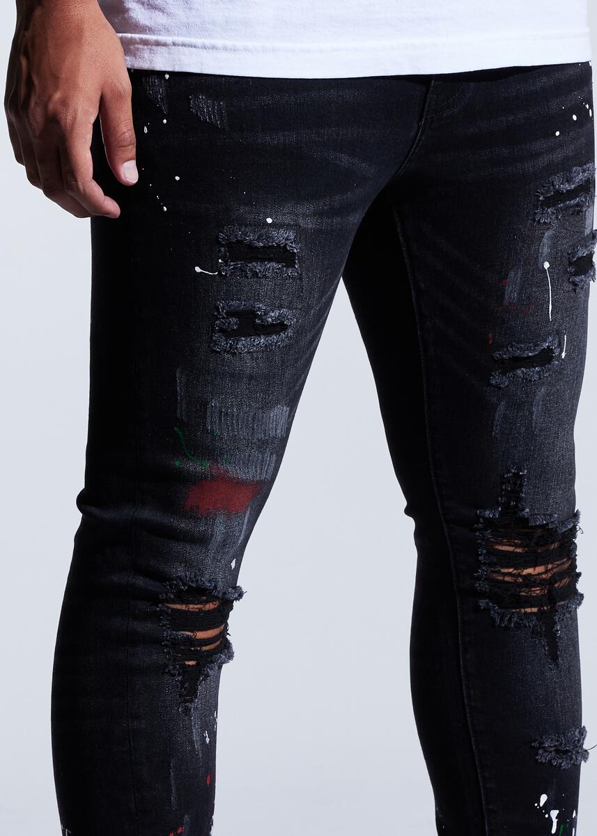 CRYSP DENIM ATLANTIC-BLACK WASH CRYSP221-115
