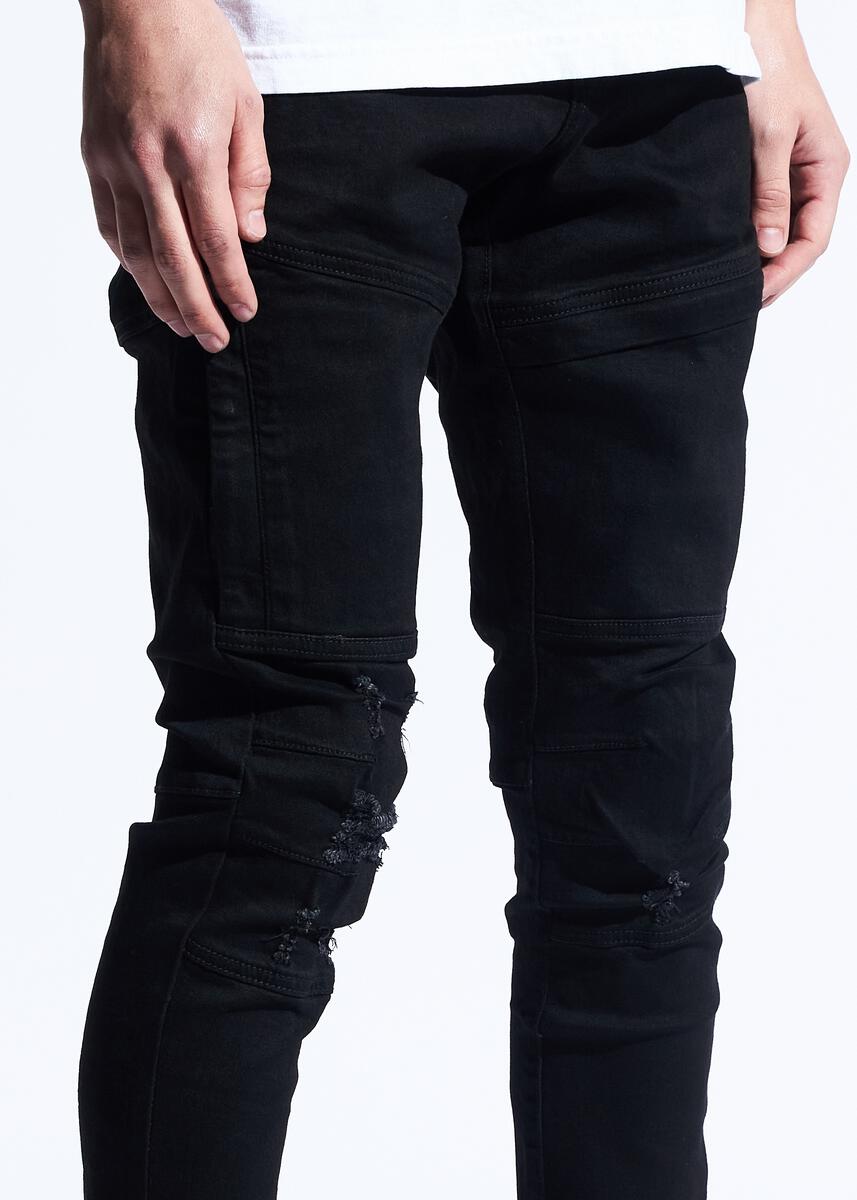 CRYSP DENIM KURT- BLACK CRYSPQS-103
