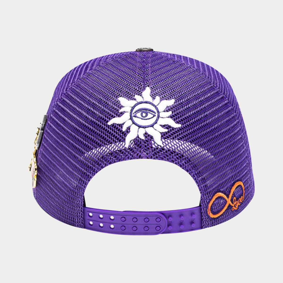 GS FOREVER TRUCKER HAT (PURPLE/GREEN)GRAPE