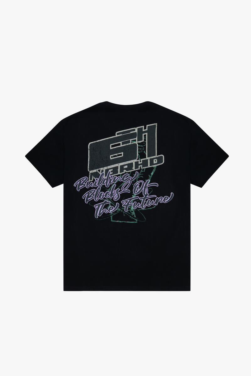 6TH NBRHD "FUTURE BUILD" TEE (6TH-T2601) BLACK