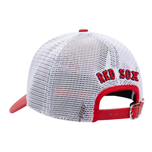 BOSTON RED SOX SCRIPT TAIL TRUCKER HAT (LBR7314474) MIDNIGHT NAVY