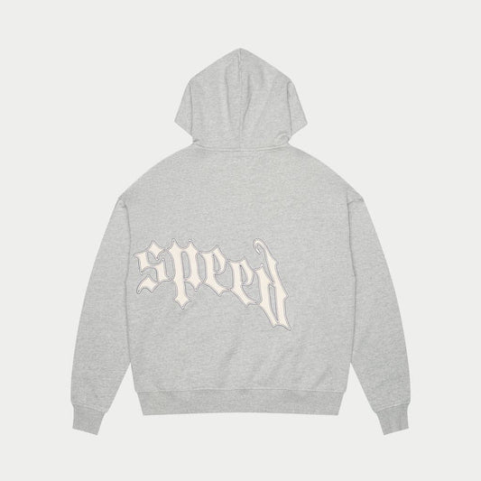 GOD SPEED OG Logo Sweatsuit V2 (Heather Grey)
