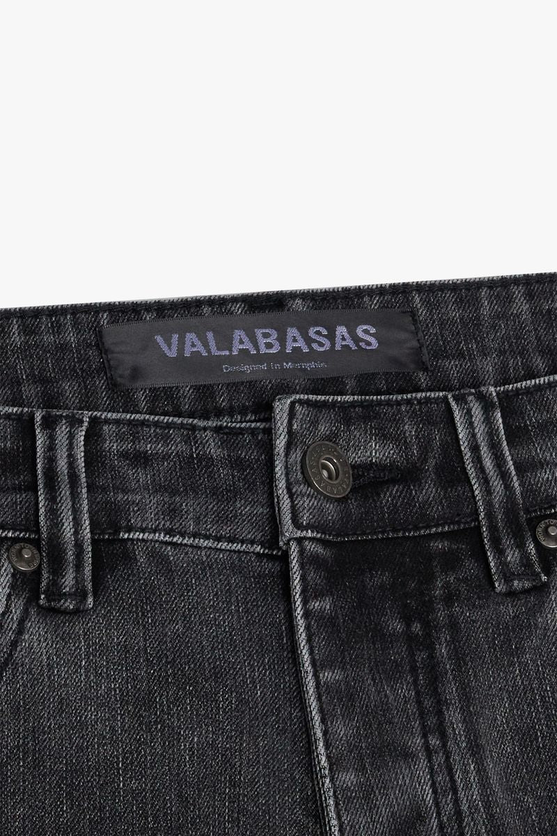 VALABASAS "MR. FLEX" 4 WAY STRETCH SKINNY JEAN (VLBS-VJ1-002) GREY