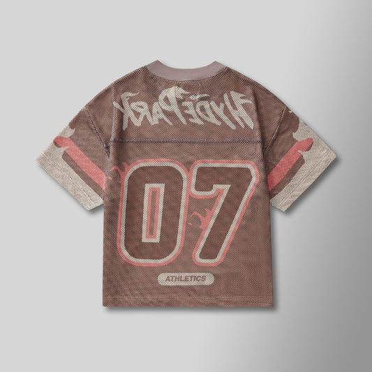 HYDE PARK PRACTICE JERSEY -BROWN/PINK