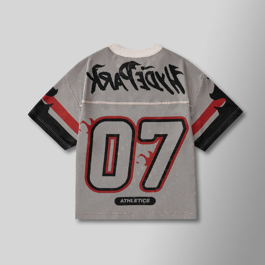 HYDE PARK PRACTICE JERSEY Cream/ Black/Red