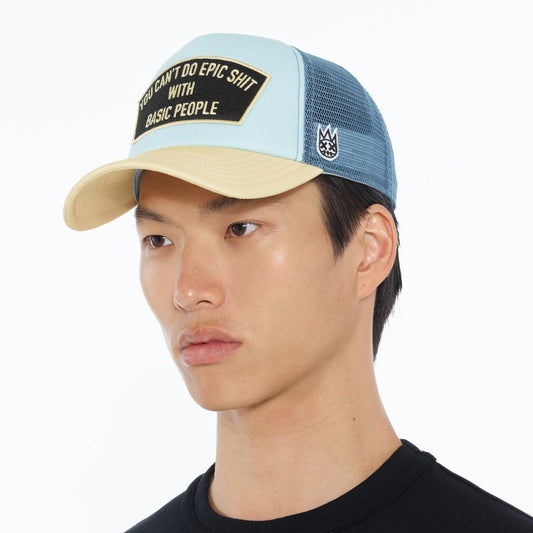CULT "CANT DO EPIC SHIT" MESH BACK TRUCKER HAT (625AC-CH52B)