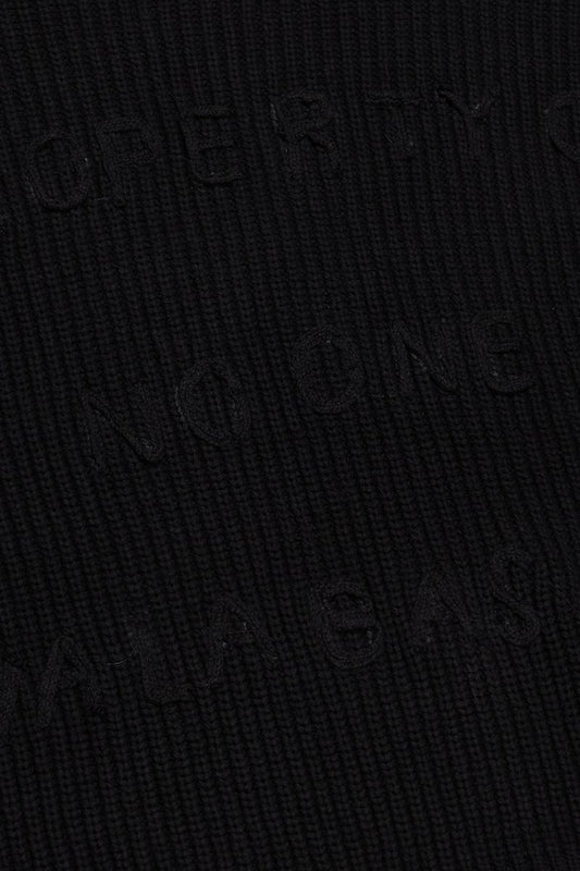VALABASAS "PROPERTY" SWEATER (VLBS-VCN2-1006) BLACK