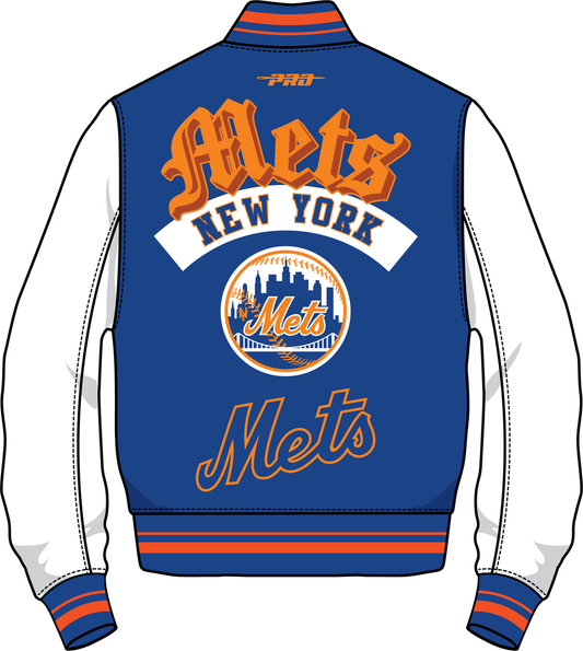 NEW YORK METS BEST OF M RIB WOOL VARSITY JACKET (LNM6315215)