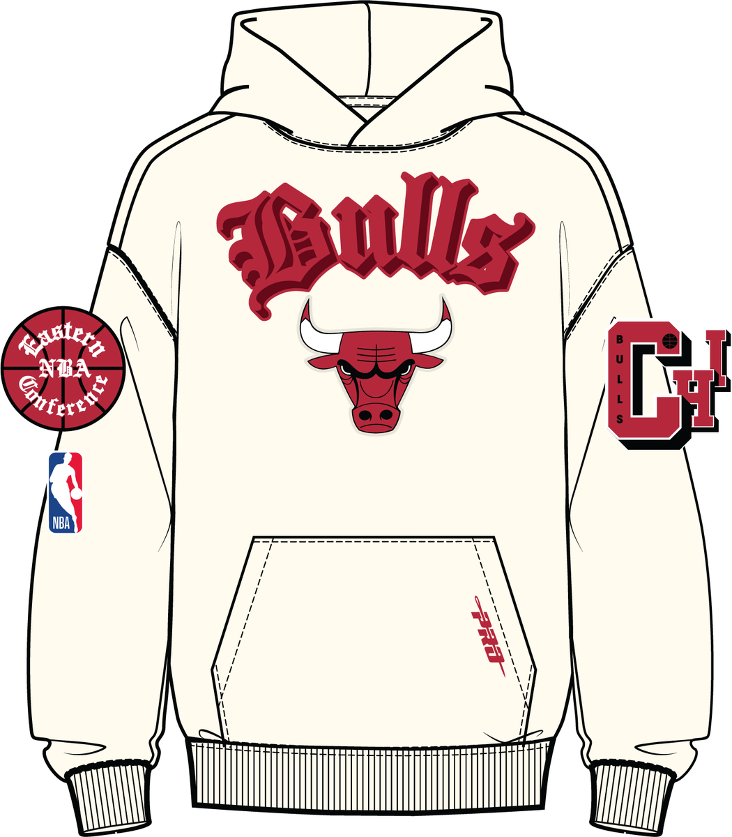 CHICAGO BULLS BEST OF M DROP SHOULDER FLC PO HOODIE (BCB5516414)