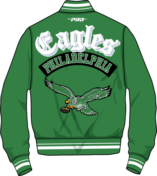 PHILADELPHIA EAGLES BEST OF M RIB SATIN JACKET (FPE6411013)