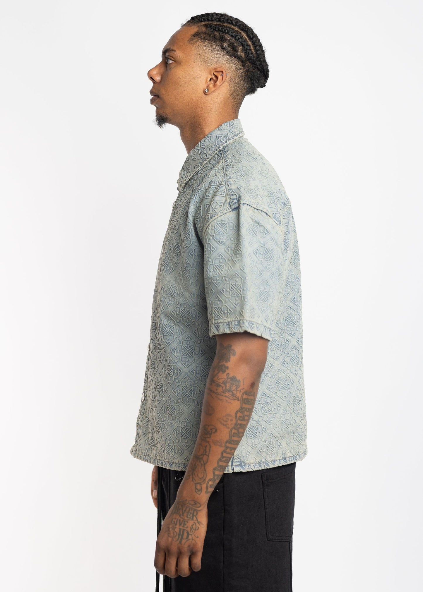 GUAPI VINTAGE BLUE DENIM SHIRT