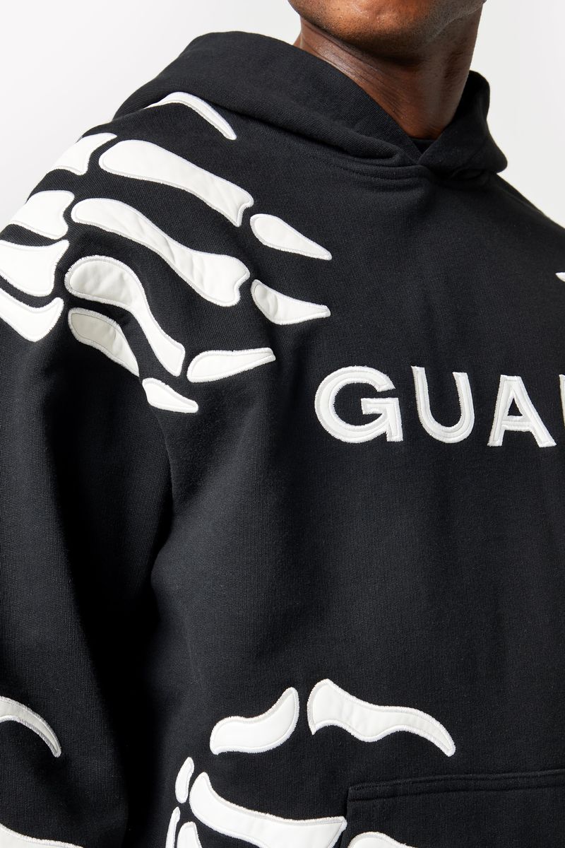 GUAPI Obsidian Black Hell Dragger Hoodie
