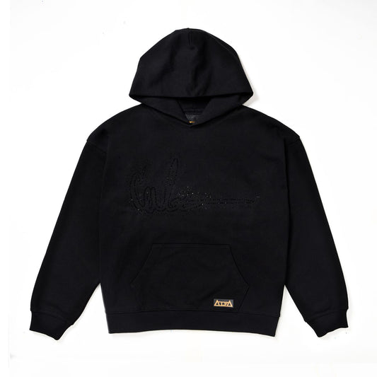 CULT X EL ALFA CRYSTAL PULLOVER HOODIE (624B12-PH19A)