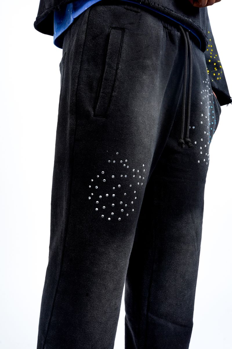 PAPER SWEATPANTS (BH2989-1 SWEATPANTS) BLACK