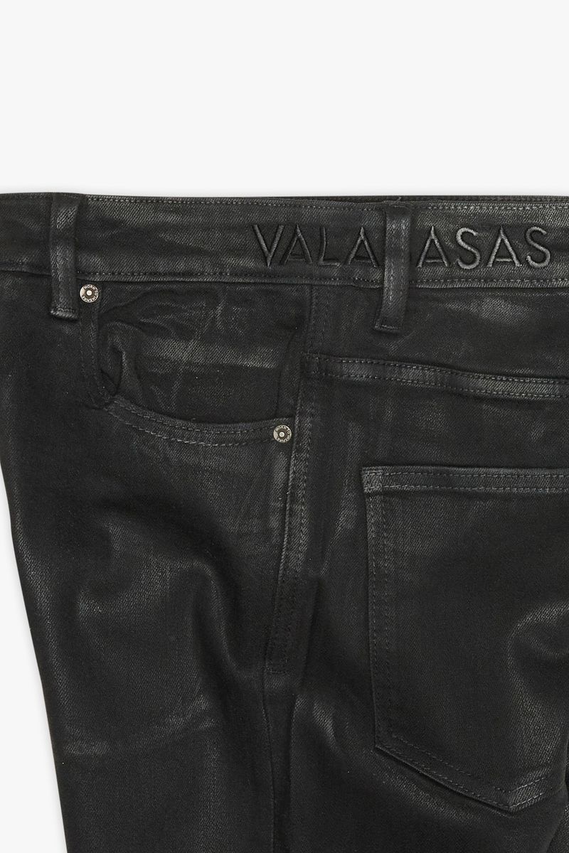 VALABASAS MR STACKED VLBS-VJ3-1005-BLACk WASH WAXED
