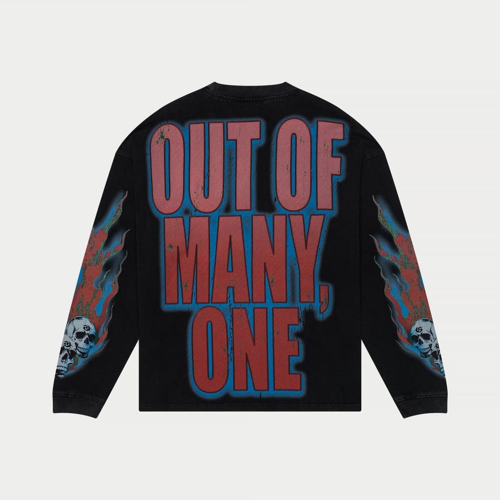 GODSPEED Vision Flowers LS Thermal (Black Wash)