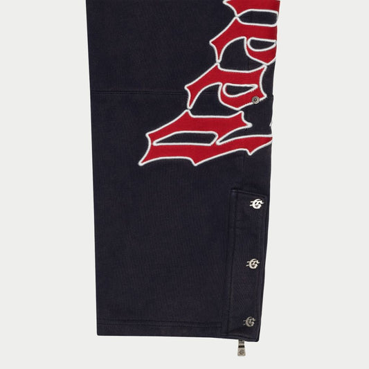 GOD SPEED OG Logo Sweatsuit V2 (Navy/Red)