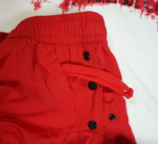 HUDSON COLERE SNAP OFF NYLON SHORT (574) RED