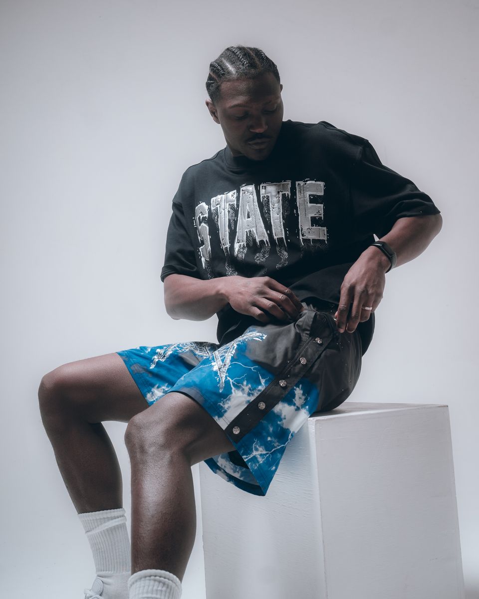 HUDSON STATE TEE 285GSM (578) BLACK