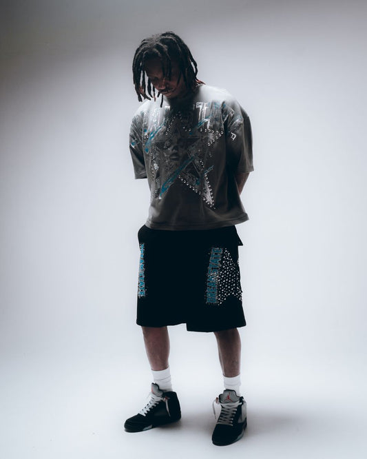 HUDSON DREAMSTATE TEE 320GSM (579) GREY