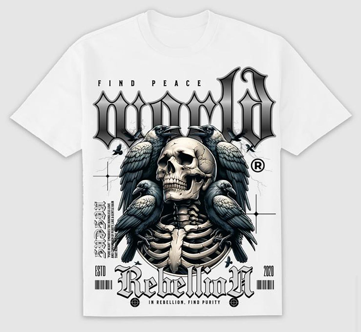 HUDSON REBELLION TEE (611)