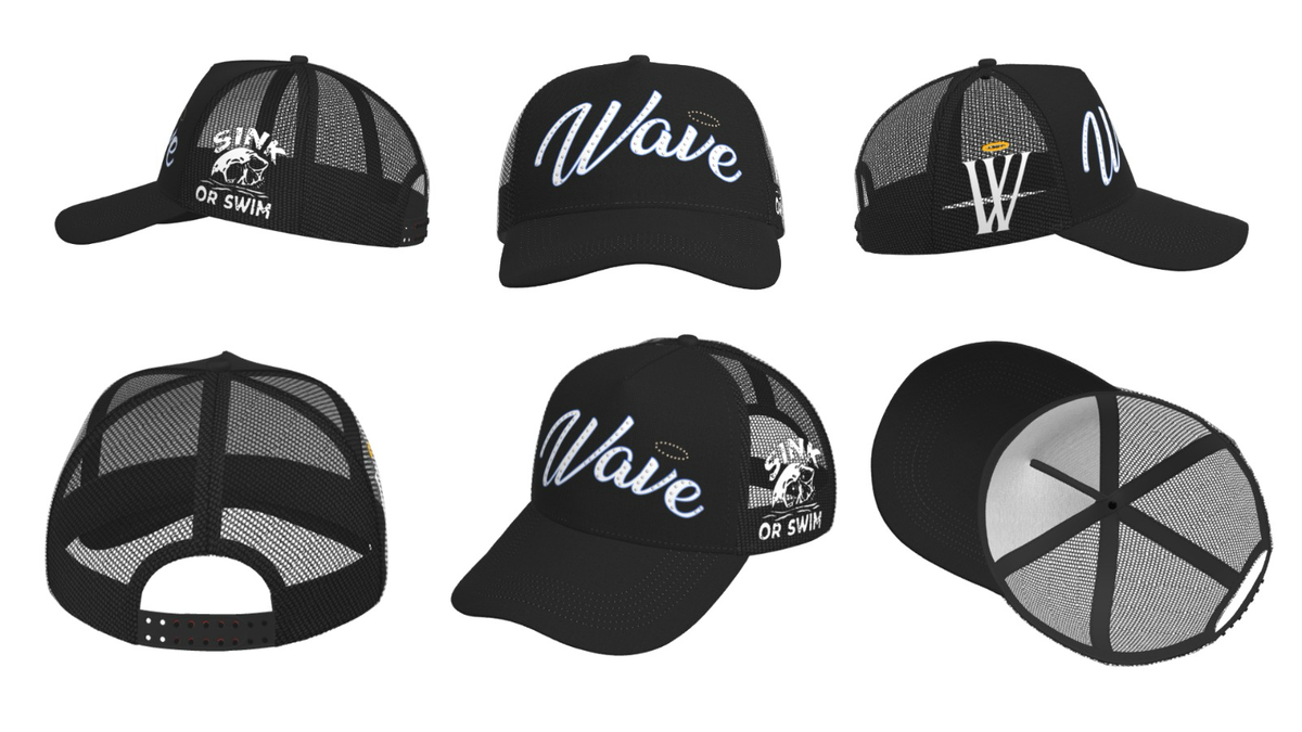 Sink or Swim Trucker (black) (MR-5033)