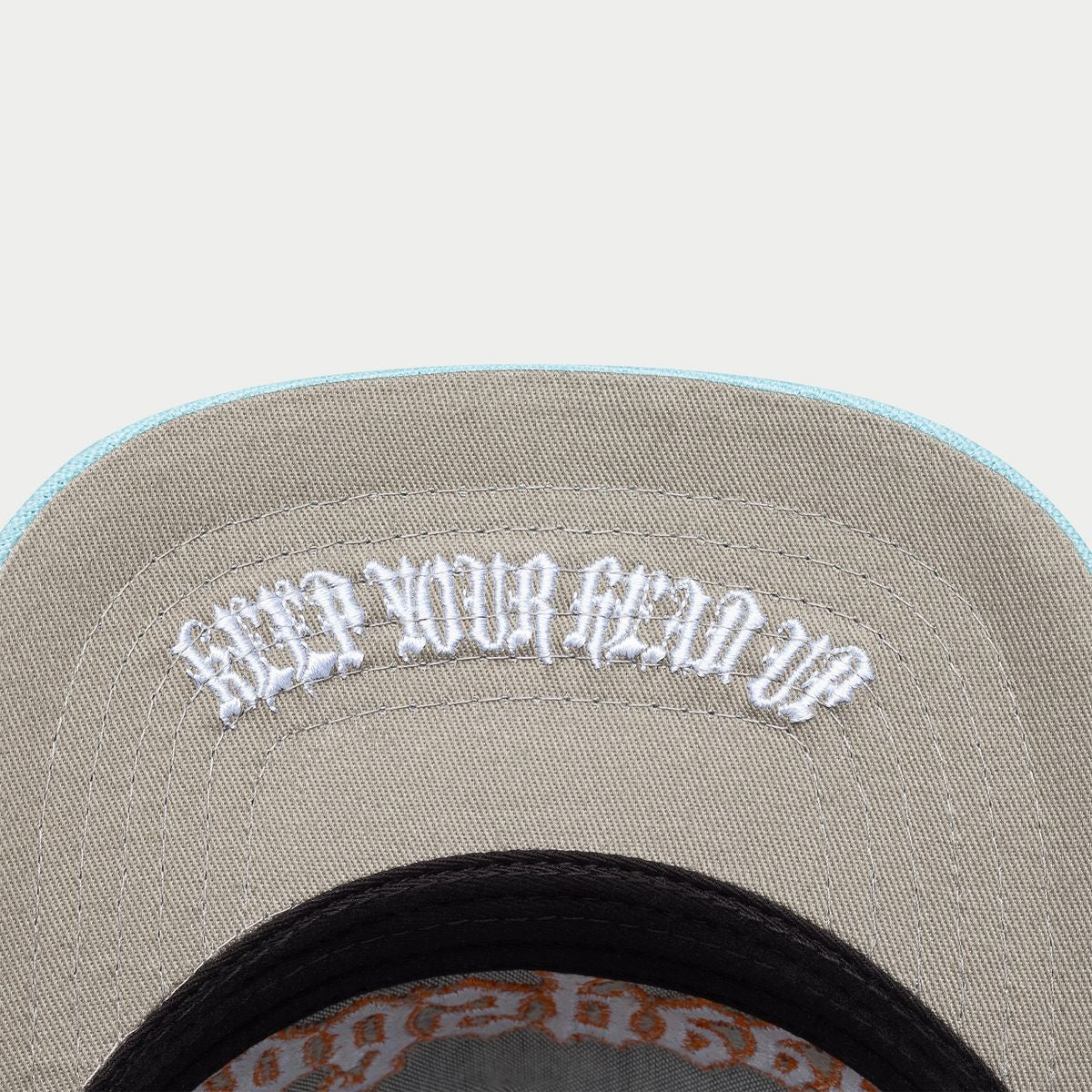 GS FOREVER TRUCKER HAT (Black/Light Blue/Orange)