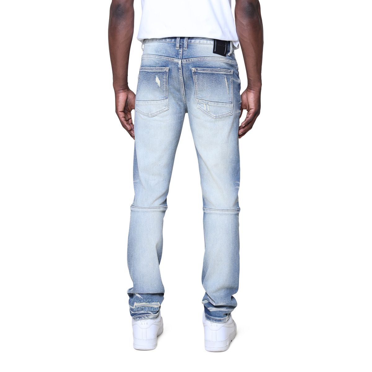 SMOKE RISE VINTAGE WASHED JEANS (JP23733)