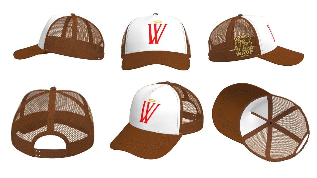 Paradise Trucker (Brown) (MR-5032)