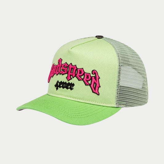 GS Forever Trucker Hat (Lime/pink)