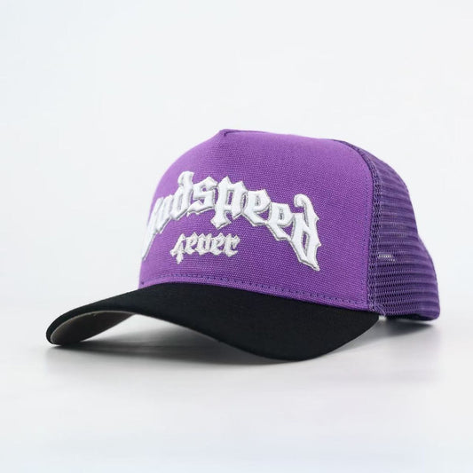 GS FOREVER TRUCKER HAT (PURPLE/BLACK)