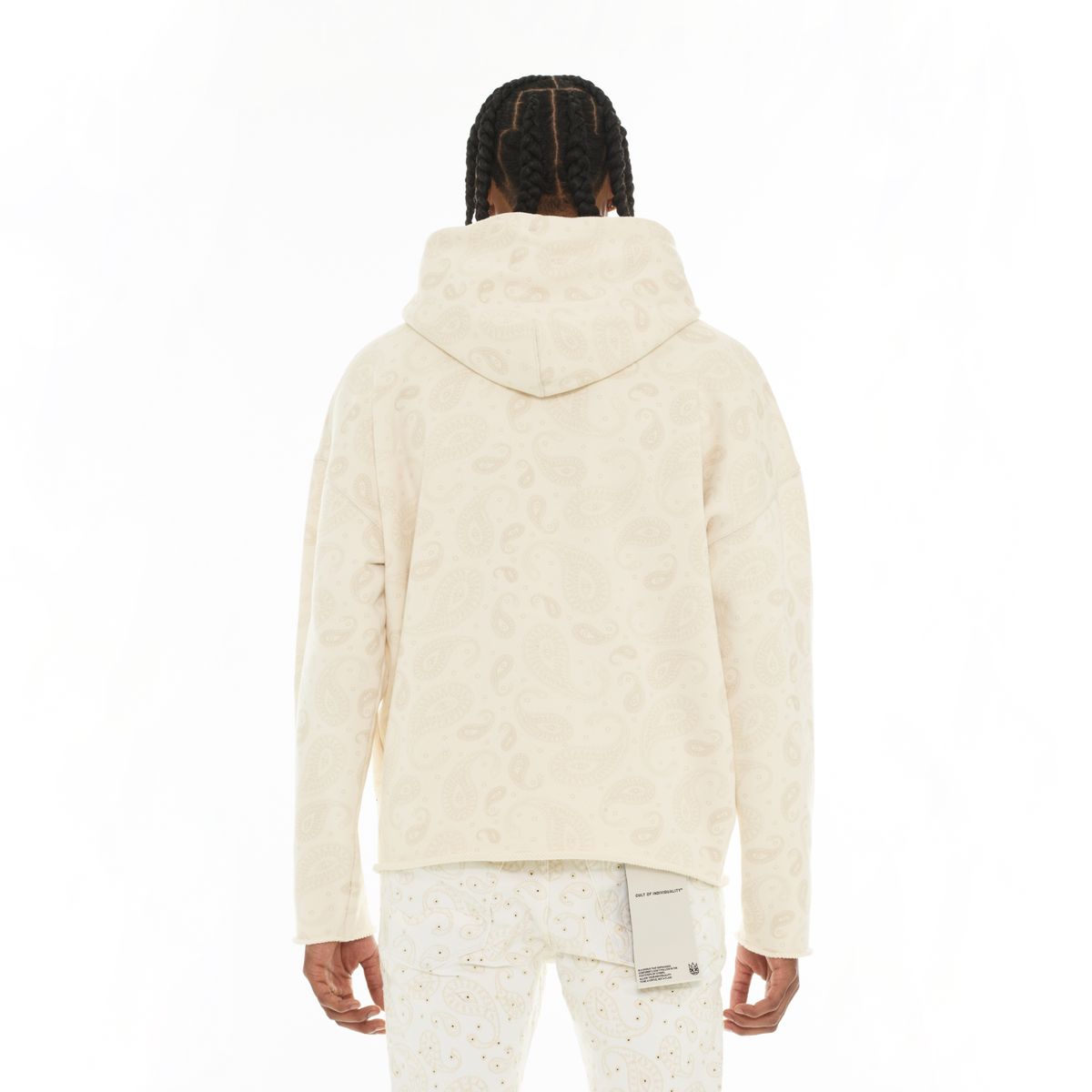 Cult's Pullover Novelty Hoody "PAISLEY" (626A2-PH15B)