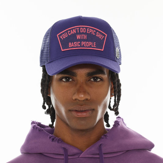 CULT MESH TRUCKER HAT "EPIC SHIT" (626AC-CH72A)