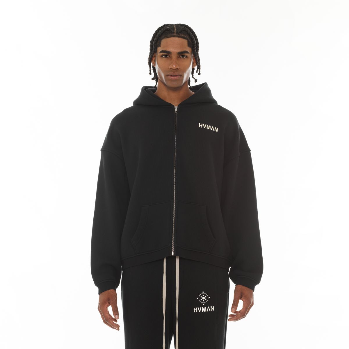 HVMAN FULL ZIP SWEATSHIRT (326AC-F01A)