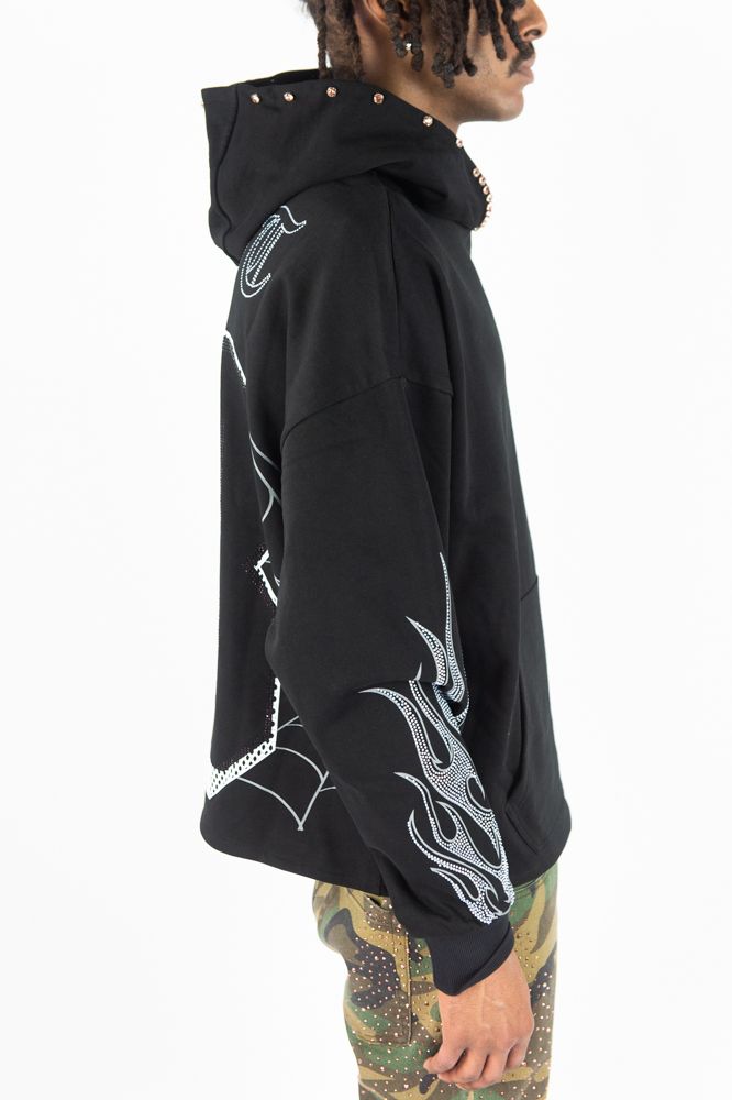 R3BEL DENIM SENSES HOODIE 752-321