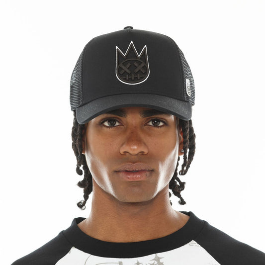 CULT LOGO MESH BACK TRUCKER HAT (626AC-CH50A)