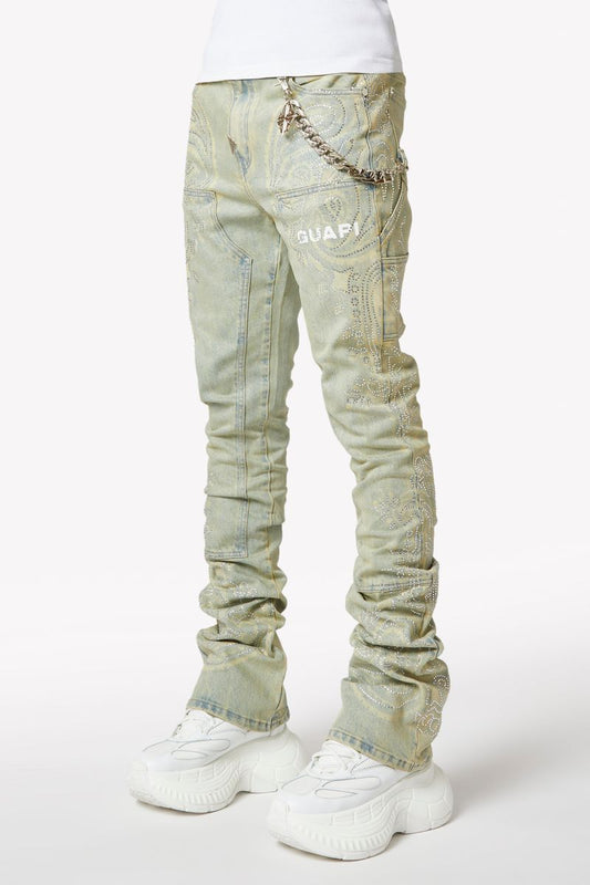 GUAPI Vintage Paisley Denim