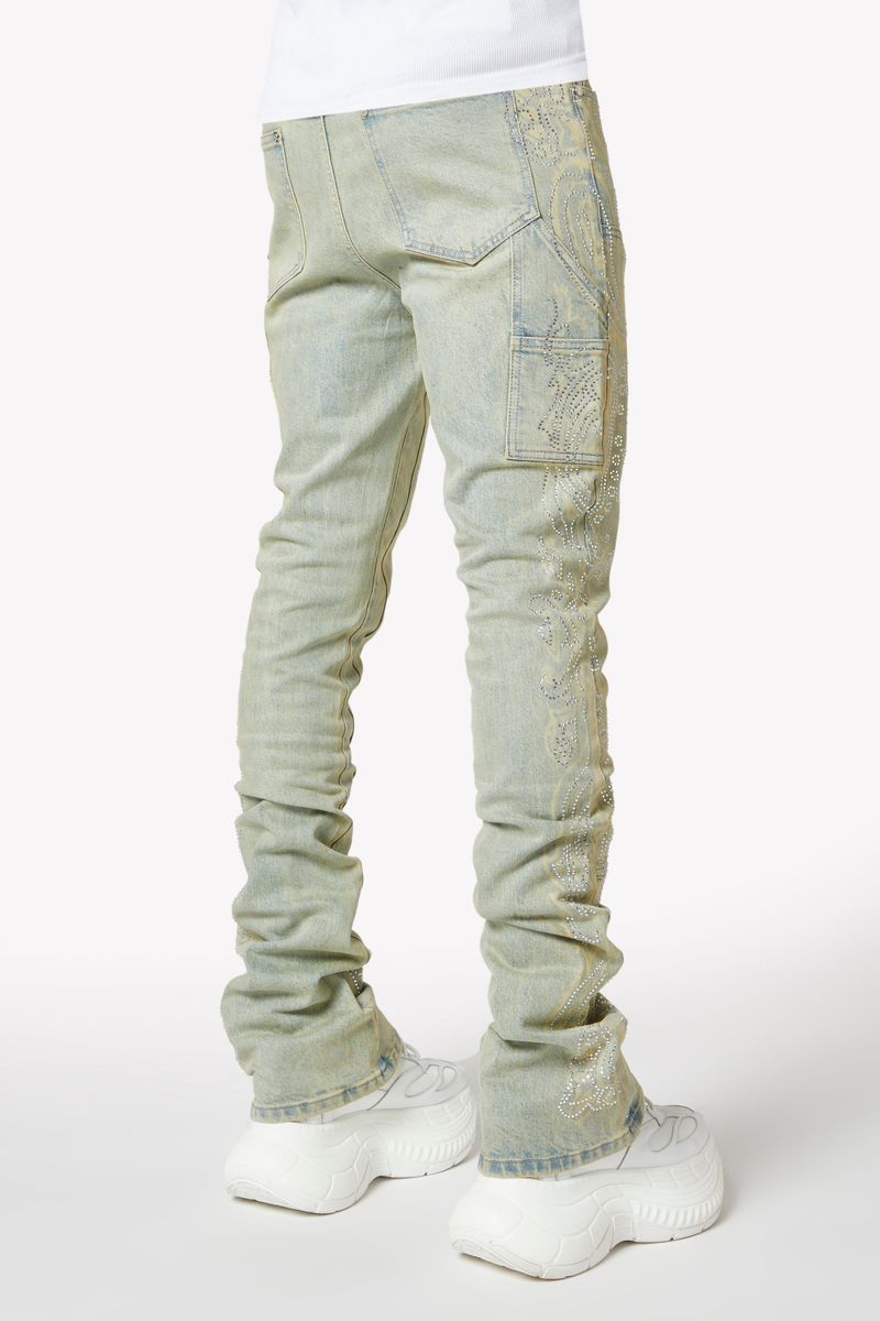 GUAPI Vintage Paisley Denim