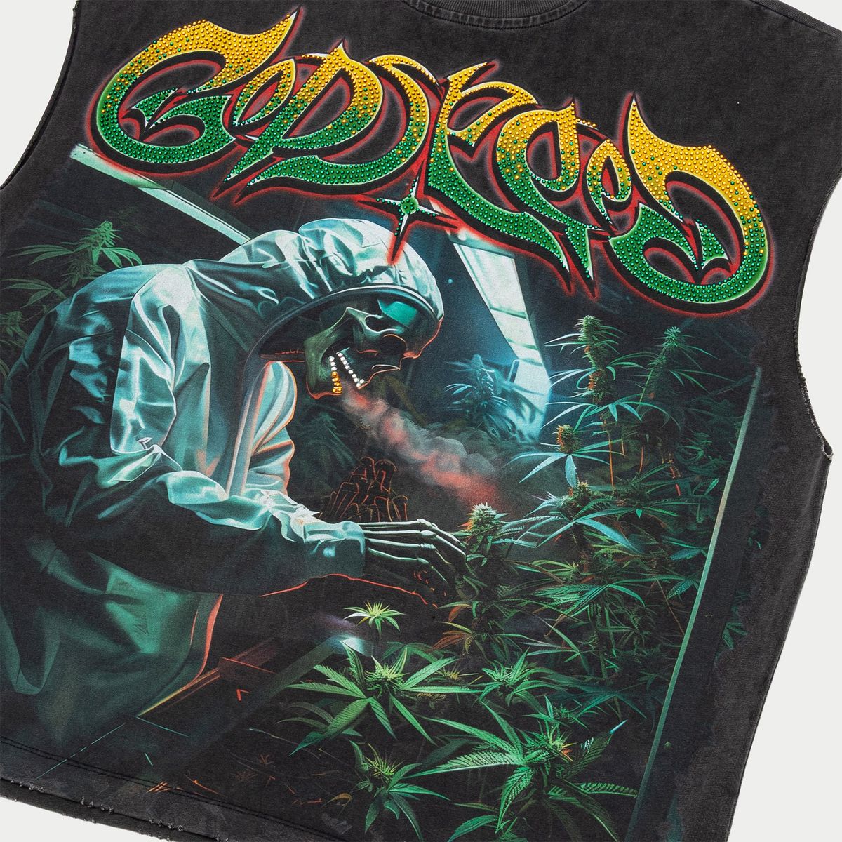 GOD SPEED 420 Indoor VVS Sleeveless (Grey Wash)