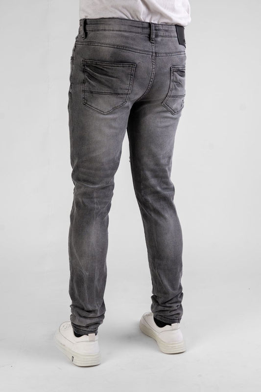 SUPER STRETCH SKINNY - SMOKE GREY (DZTR-463 SMOKE GREY)