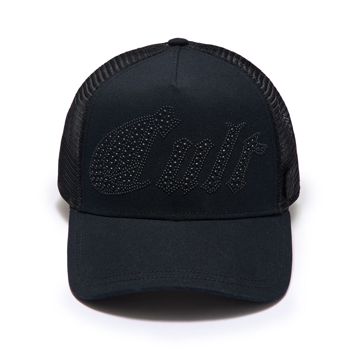 CULT METAL STUDS MESH BACK TRUCKER HAT (626AC-CH91A)