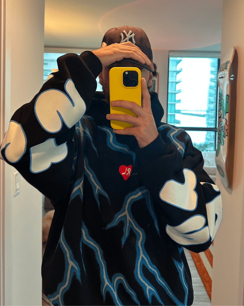 RED LETTERS Race to Jesus V2 Scattered Hoodie