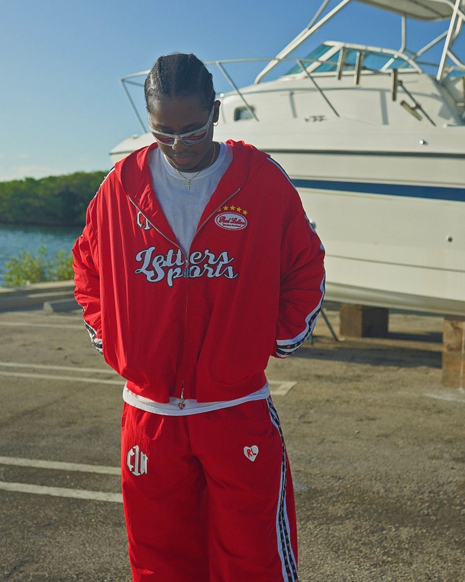 RED LETTERS C1N x RL Pants - Red