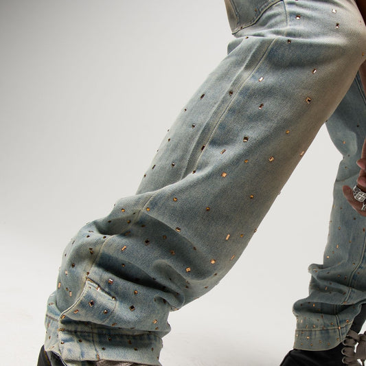 DUAA FAVORED BLUE DENIM