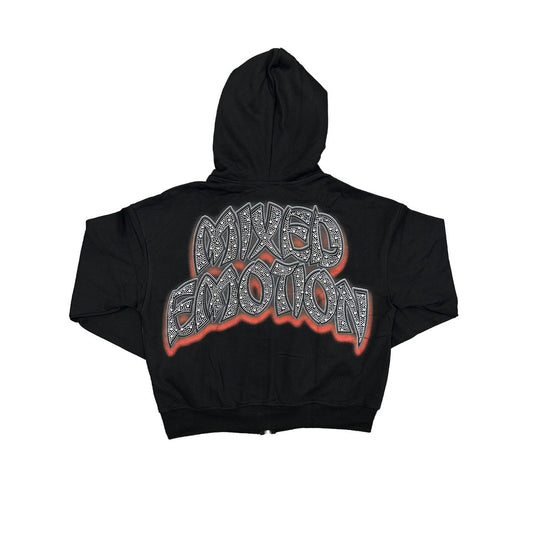 MIXED EMOTION ‘LAST DANCE’ RHINESTONE HOODIE