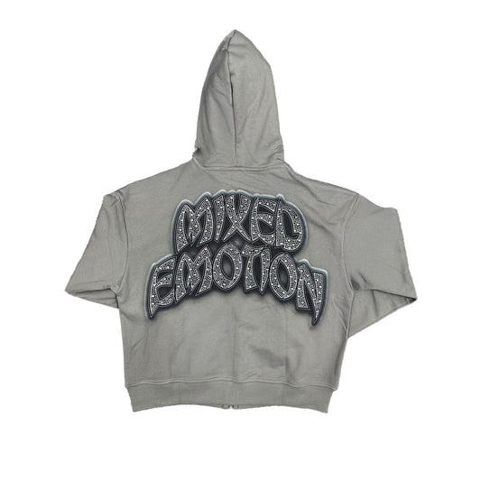 MIXED EMOTION ‘LAST RIDE’ RHINESTONE HOODIE