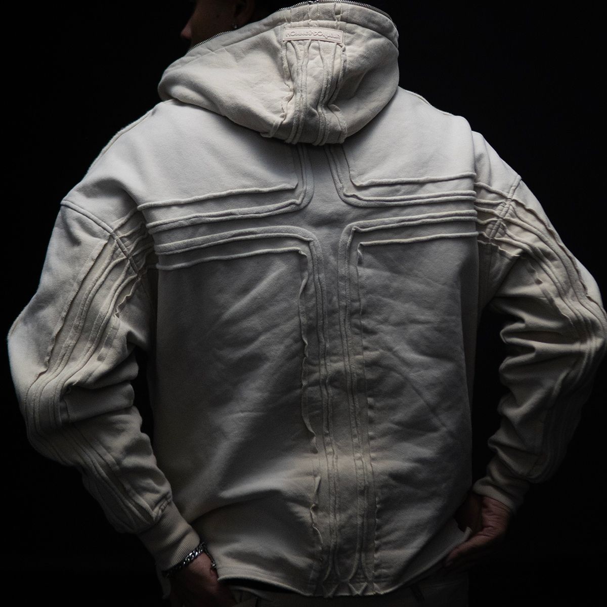 HUDSON Knight Full Zip Hoody 622-Sail