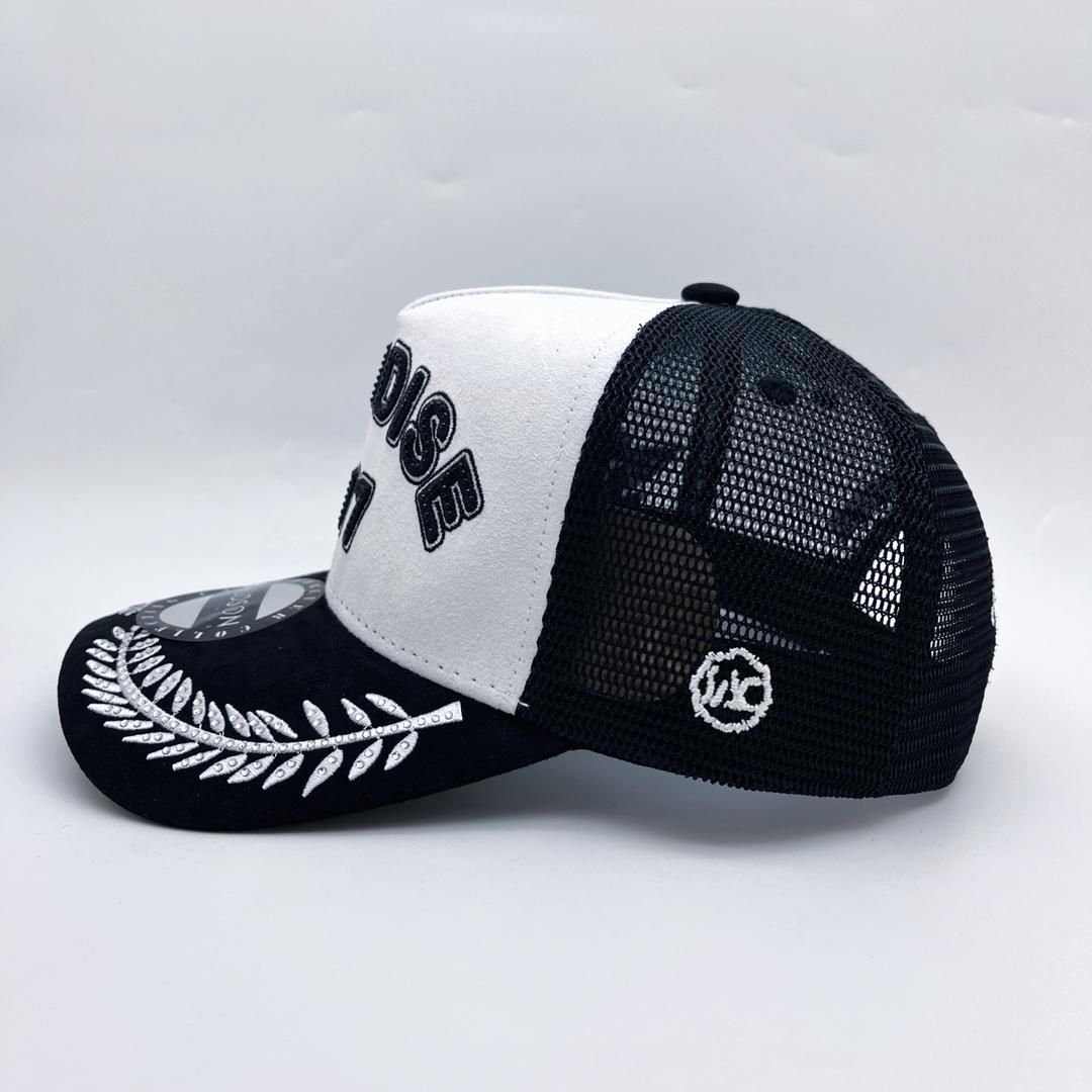 HUDSON PARADISE 777 DIAMOND SUEDE TRUCKER (CD0389)