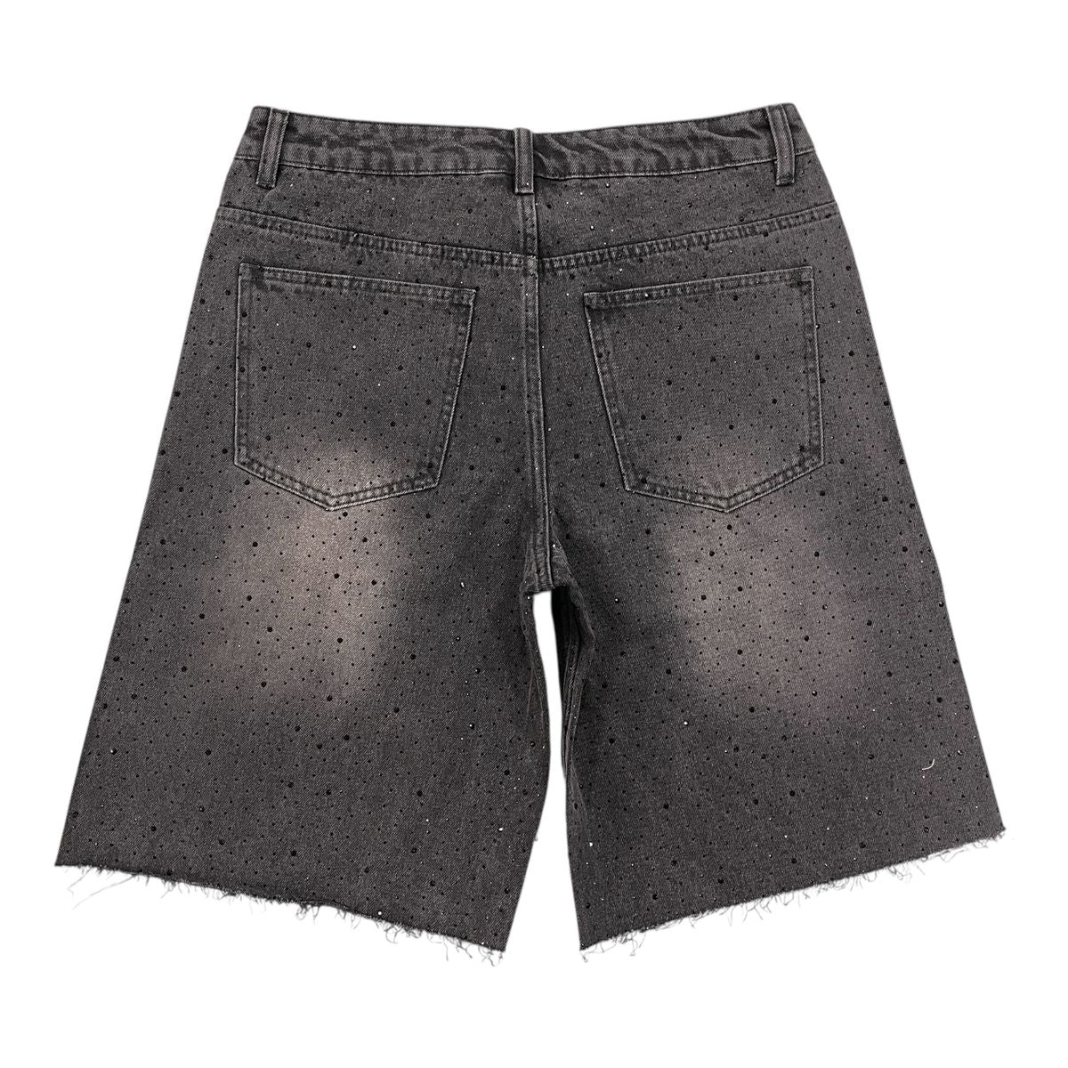 Monaco Black Wash Jorts