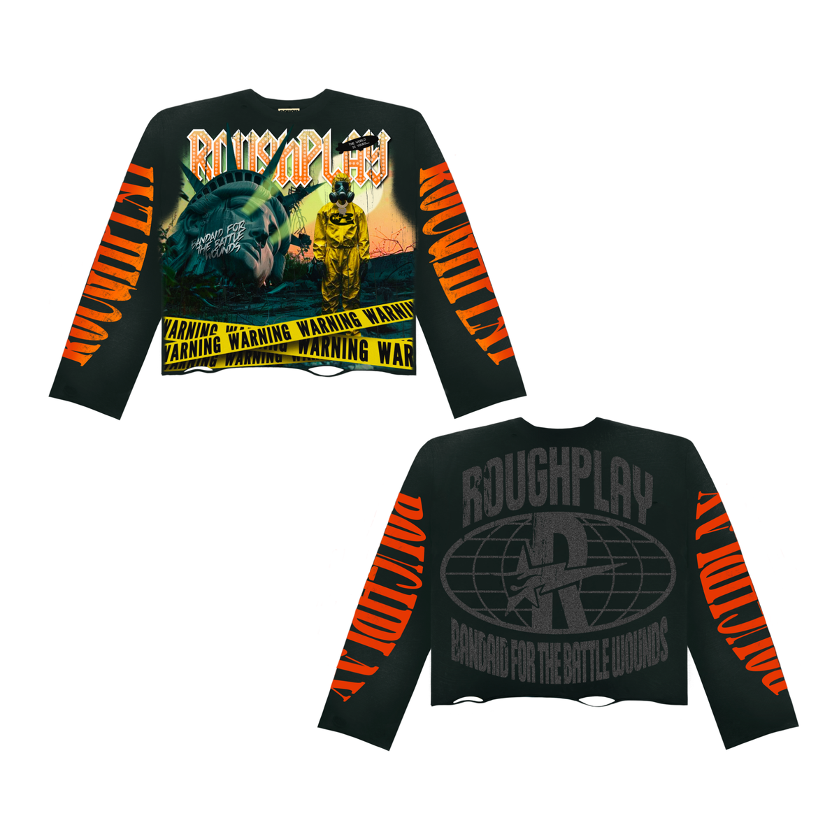 RoughPlay Warning Long Sleeve (GREEN)